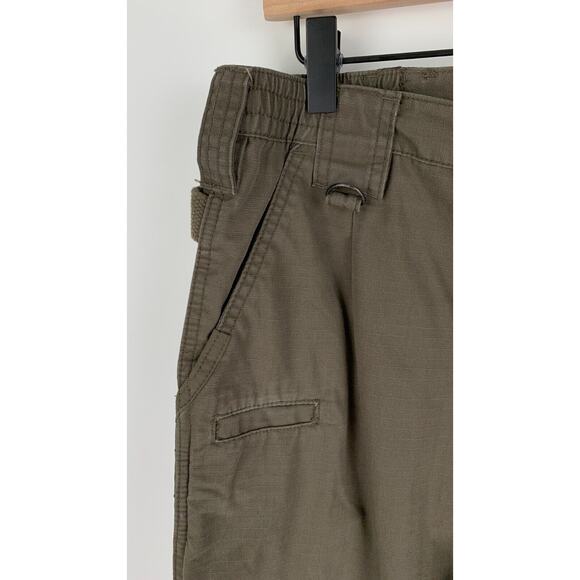 5.11 Tactical Series Men's Cargo Pants Elastic Waist Tundra Green Size 36/36 - Picture 4 of 8